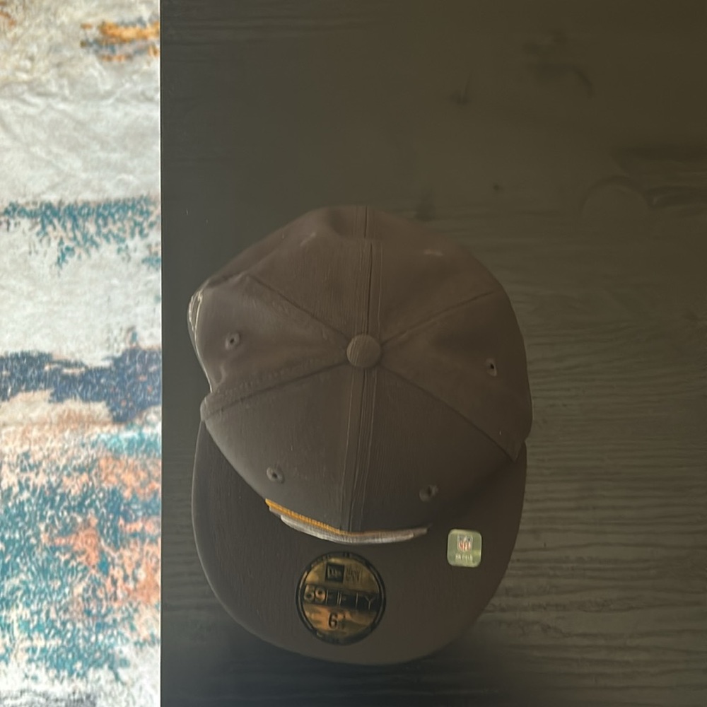 New era green bay packers fitted hat 6 7/8 - Picture 10 of 11